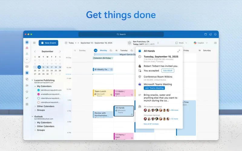 Microsoft Outlook screenshot 5