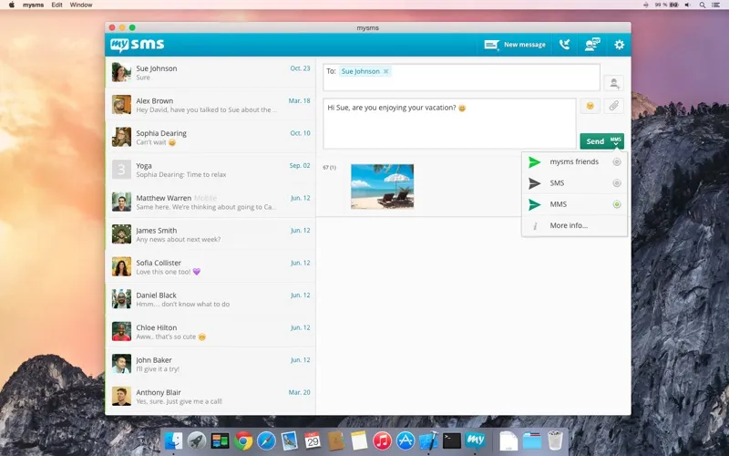 mysms screenshot 3