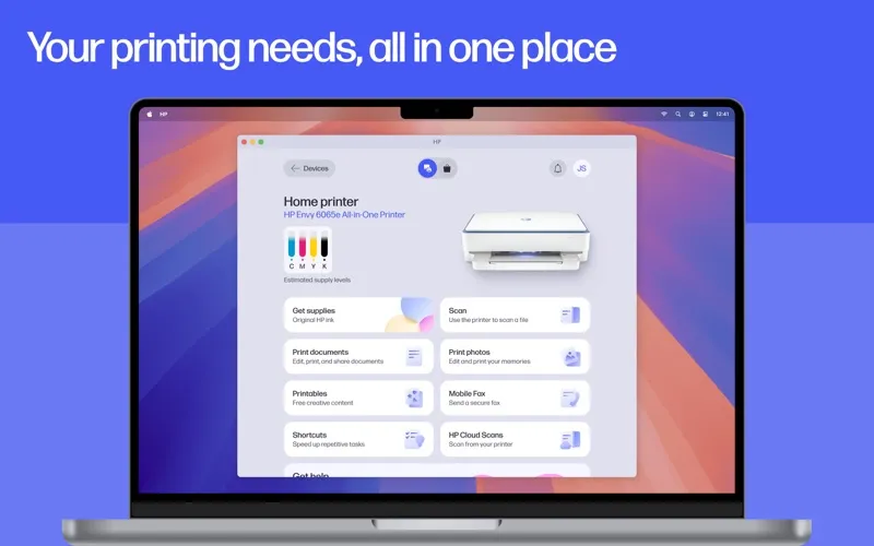 HP screenshot 1
