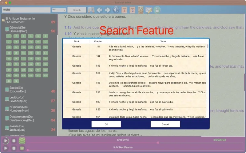 Spanish-English Audio Bible screenshot 4