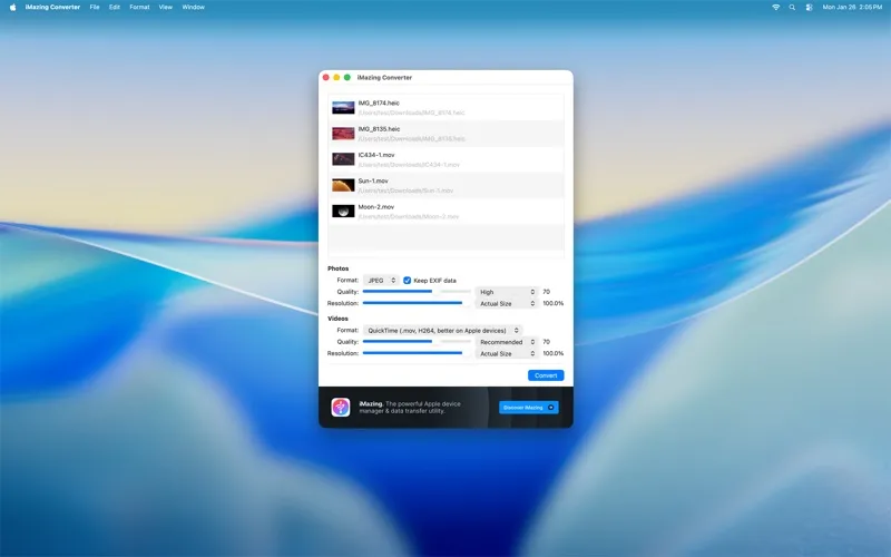 iMazing Converter screenshot 2