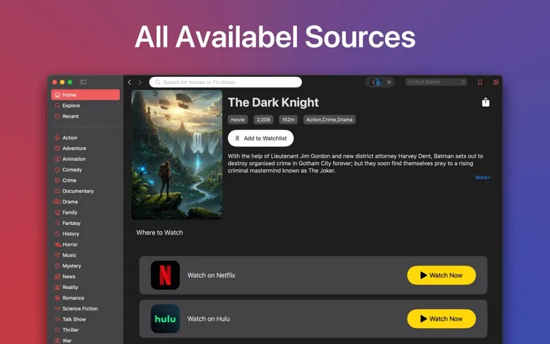 Streaming for Netflix screenshot 2