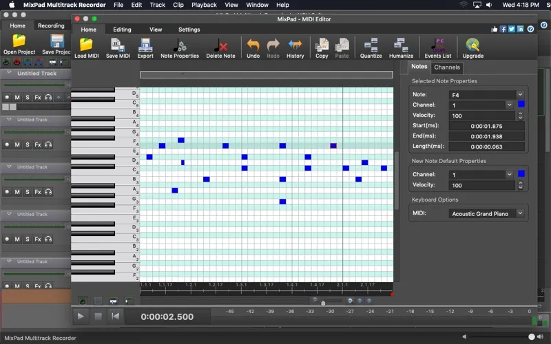 MixPad Multitrack Recorder screenshot 3