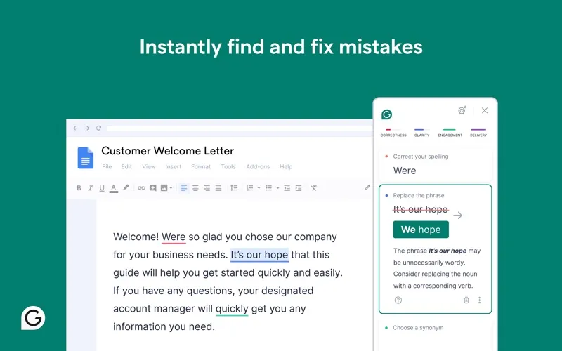 Grammarly screenshot 4