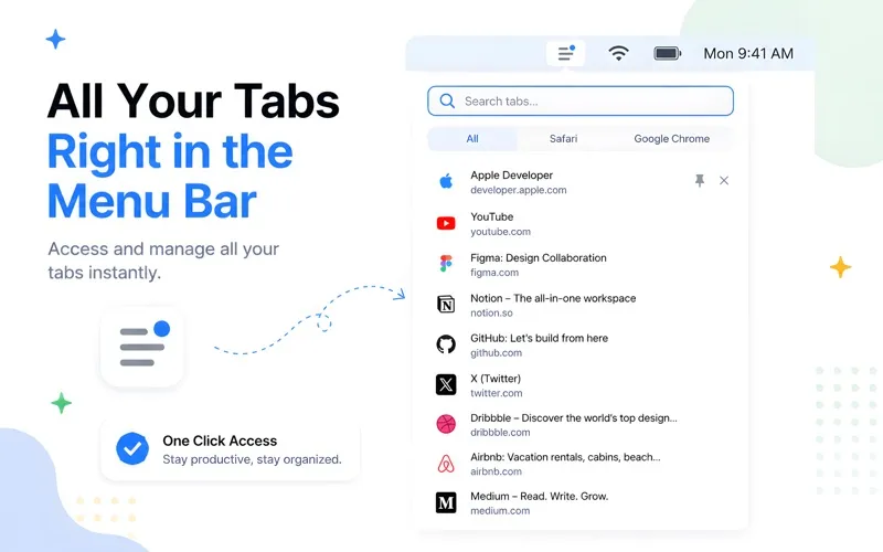 Open App for Chrome & Safari screenshot 2