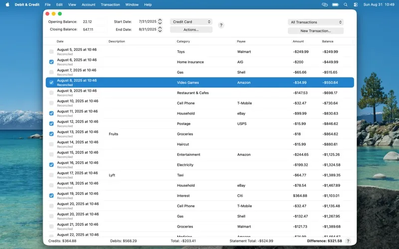 Debit & Credit screenshot 9