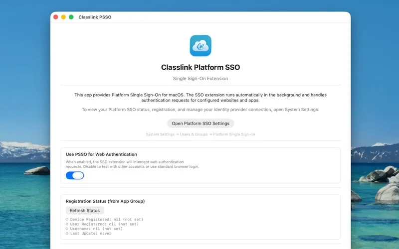 ClassLink Platform SSO screenshot 1