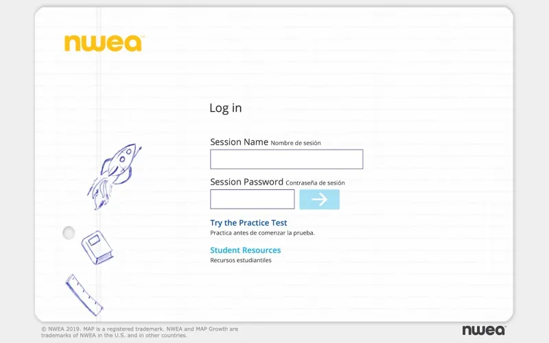 NWEA Secure Testing Browser screenshot 1