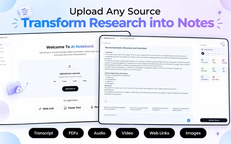 Notebook LM screenshot 3