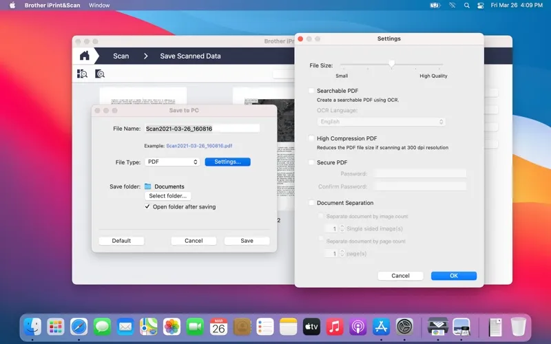 Brother iPrint&Scan screenshot 6