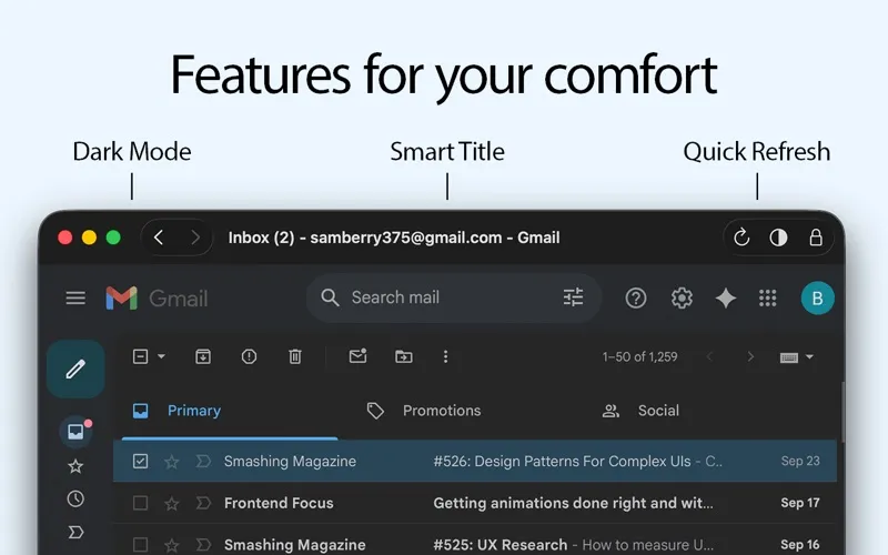 Mail+ for Gmail screenshot 3