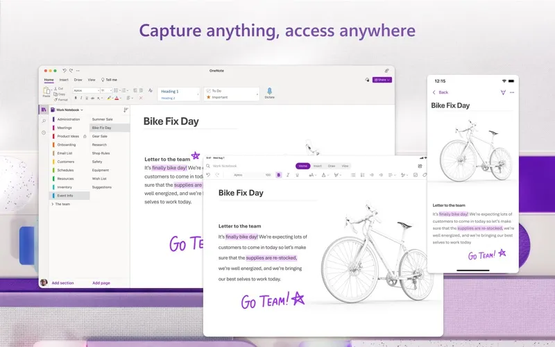 Microsoft OneNote screenshot 6
