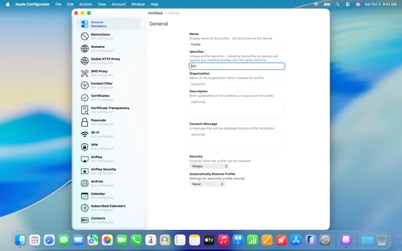 Apple Configurator screenshot 5