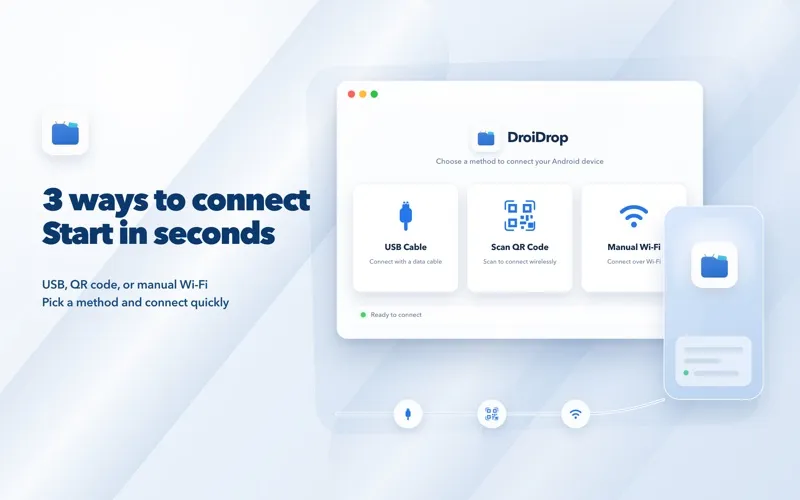 DroiDrop-Android File Transfer screenshot 3