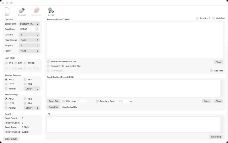 WCHSerialPort screenshot 1