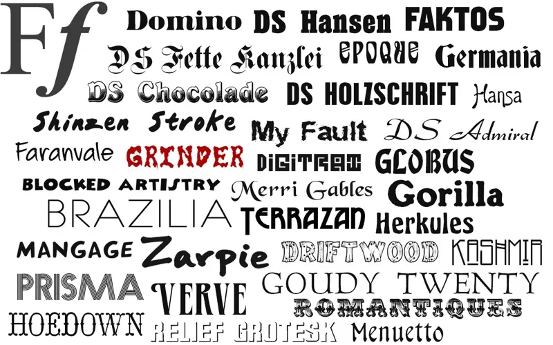 550 Royalty Free Fonts screenshot 4