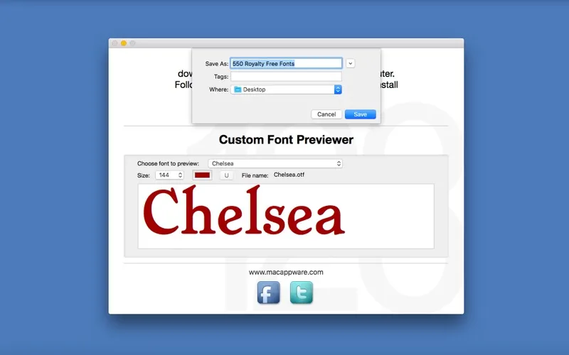 550 Royalty Free Fonts screenshot 9