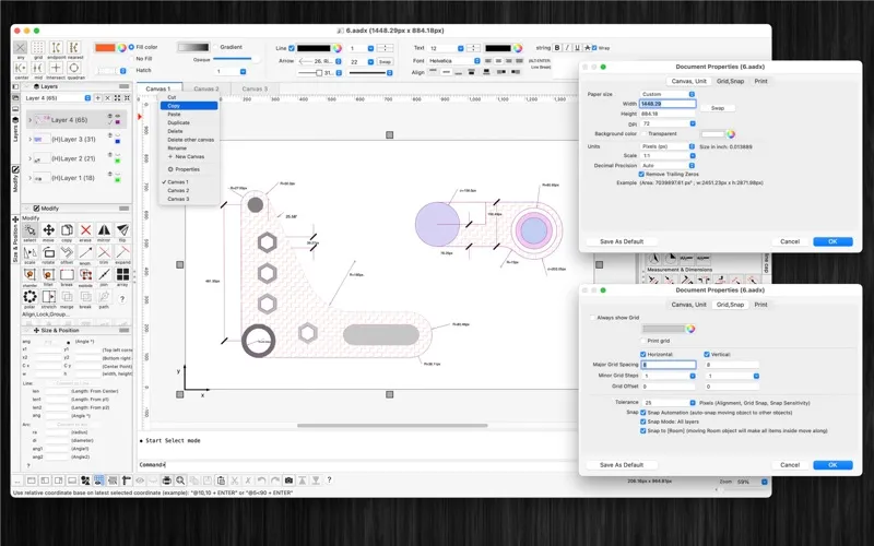 SimpleCAD2 screenshot 2