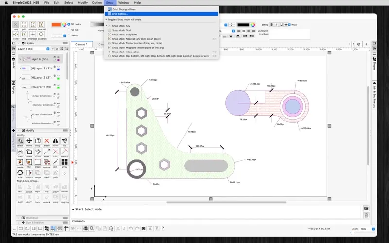 SimpleCAD2 screenshot 3