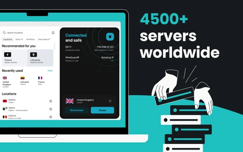 Surfshark VPN screenshot 3