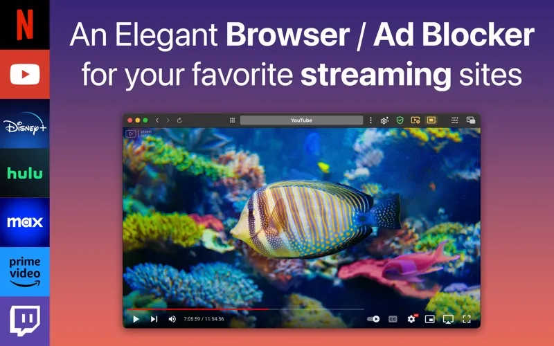 Friendly Streaming Browser screenshot 1