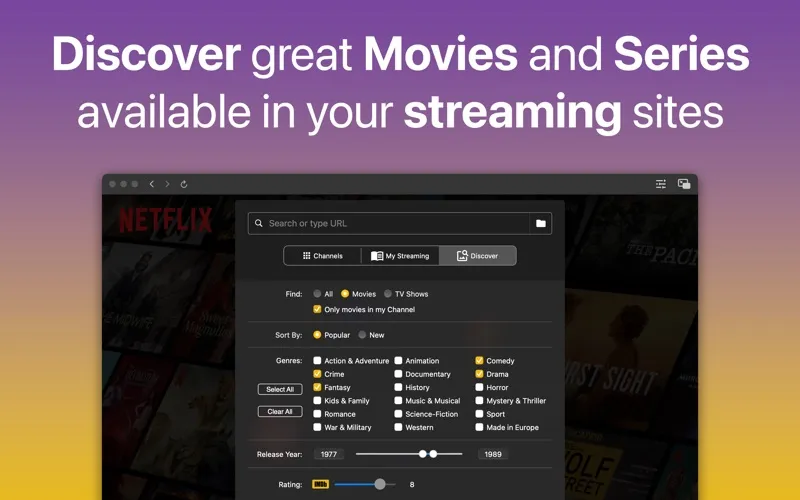 Friendly Streaming Browser screenshot 3