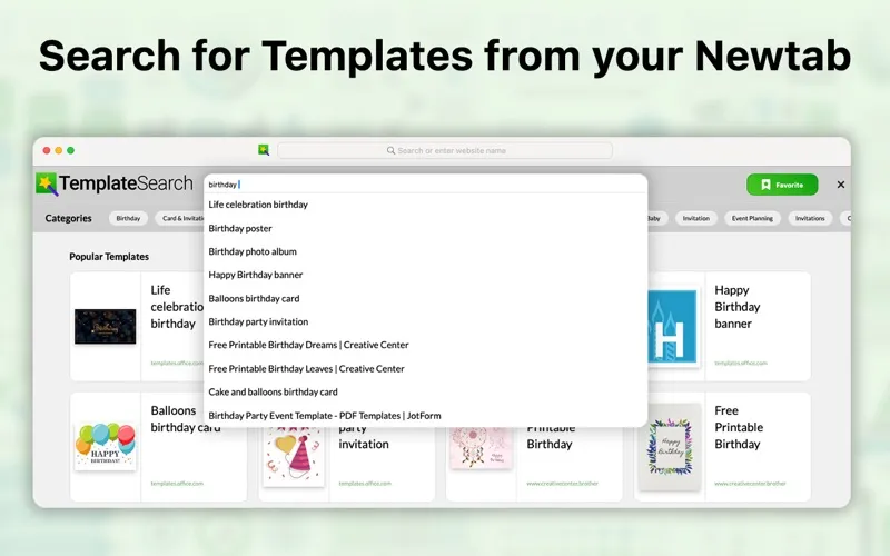 Templates for All screenshot 1