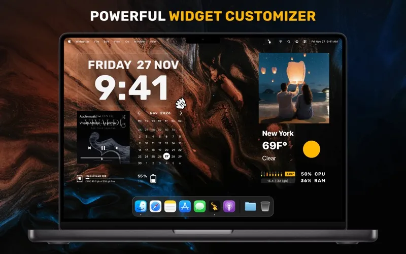 Widgetter screenshot 1