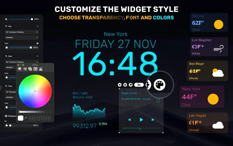 Widgetter screenshot 3