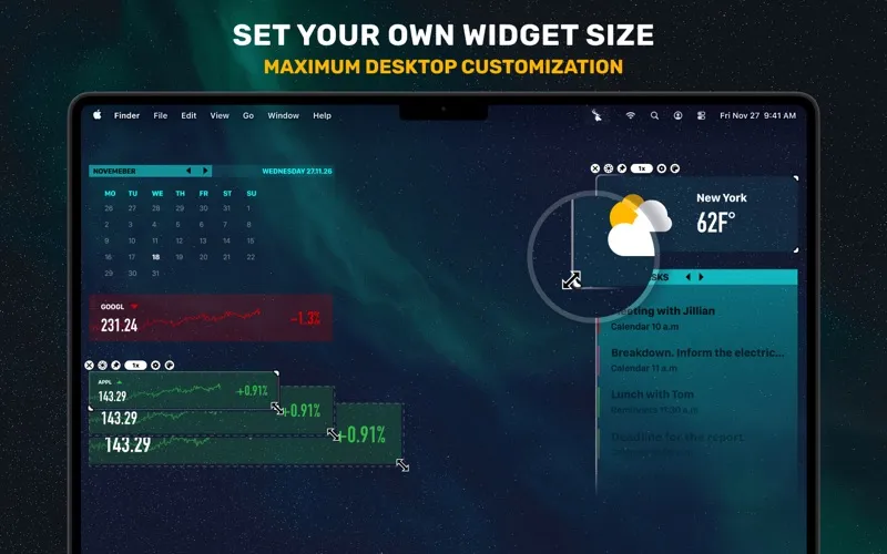 Widgetter screenshot 4