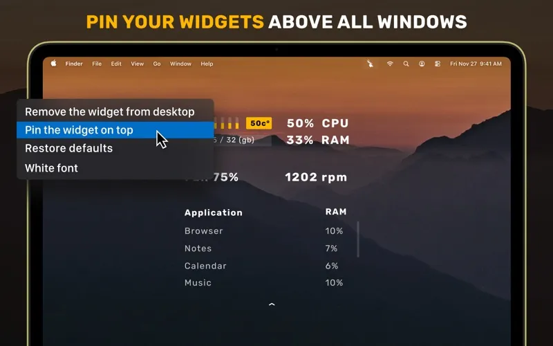 Widgetter screenshot 6