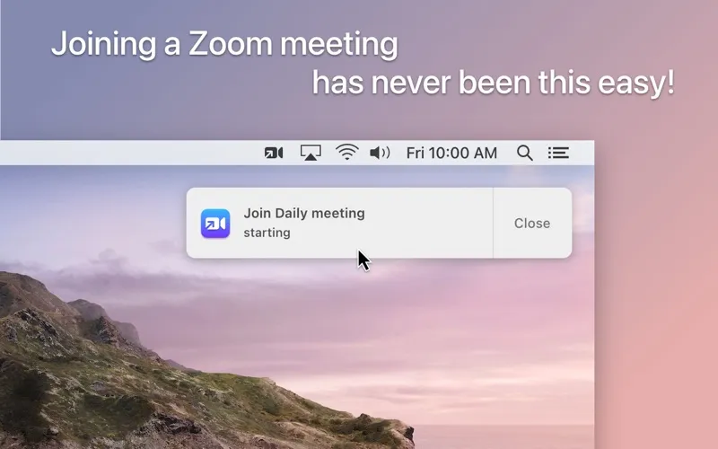 JustJoin for Zoom meetings screenshot 1