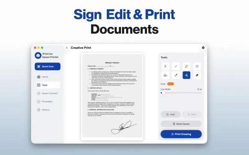 iPrint for Epson Printer screenshot 4