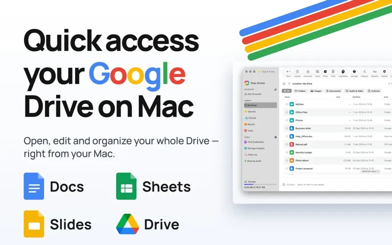 Easy Access for Google Drive screenshot 1