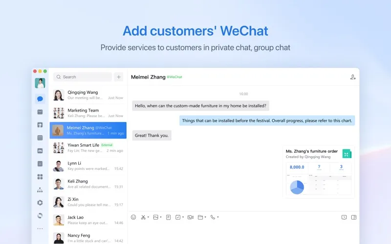 WeCom-Business IM & Work Tools screenshot 2