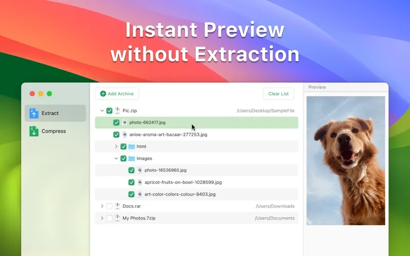 Zip screenshot 5