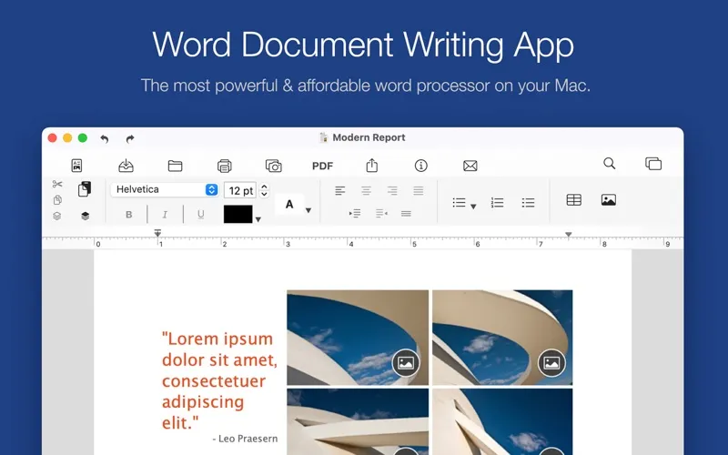 Document Writer Word Processor screenshot 1