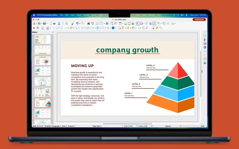 PPTX Presentation Editor screenshot 2