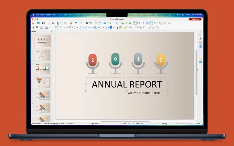 PPTX Presentation Editor screenshot 3
