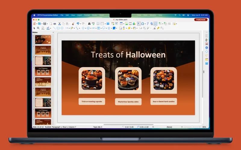 PPTX Presentation Editor screenshot 4