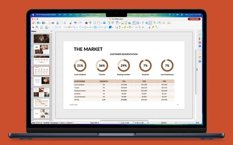 PPTX Presentation Editor screenshot 5