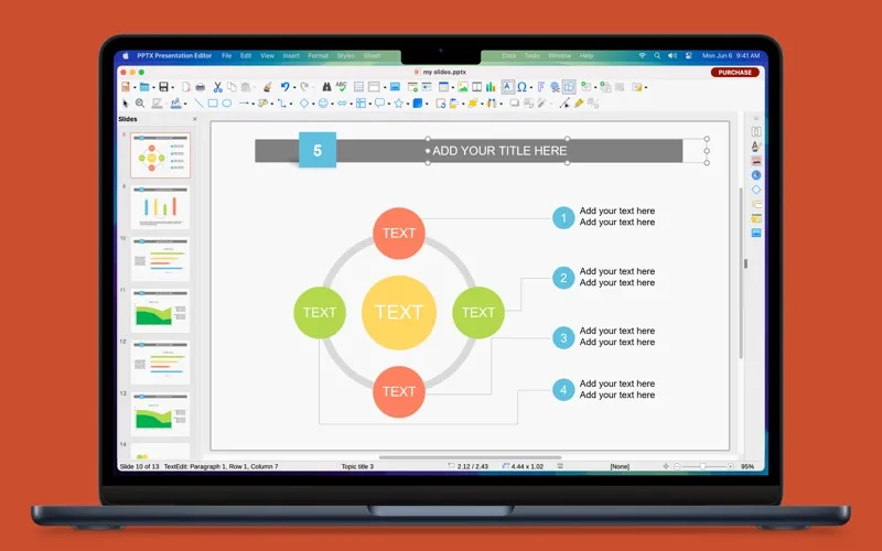 PPTX Presentation Editor screenshot 6
