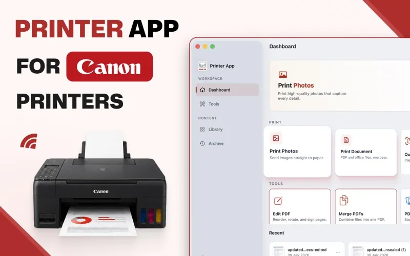 Printer app for Canon Printer screenshot 1