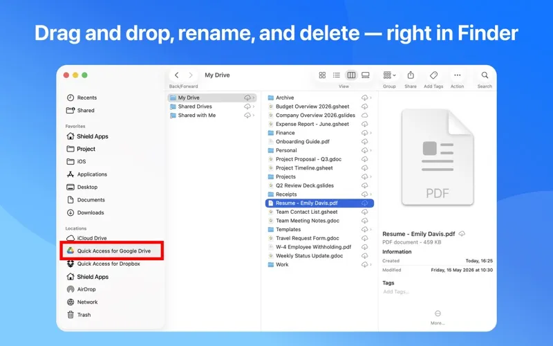 Quick Access for Google Drive screenshot 2