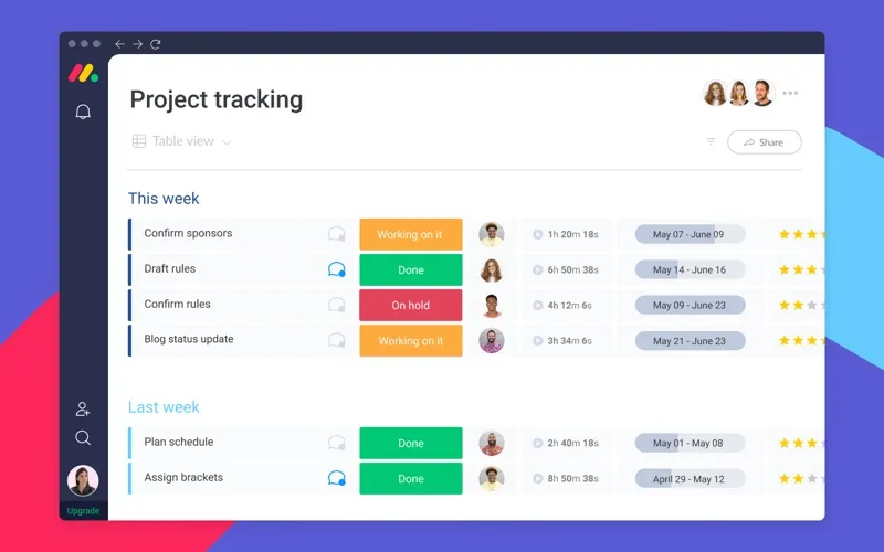monday.com screenshot 1