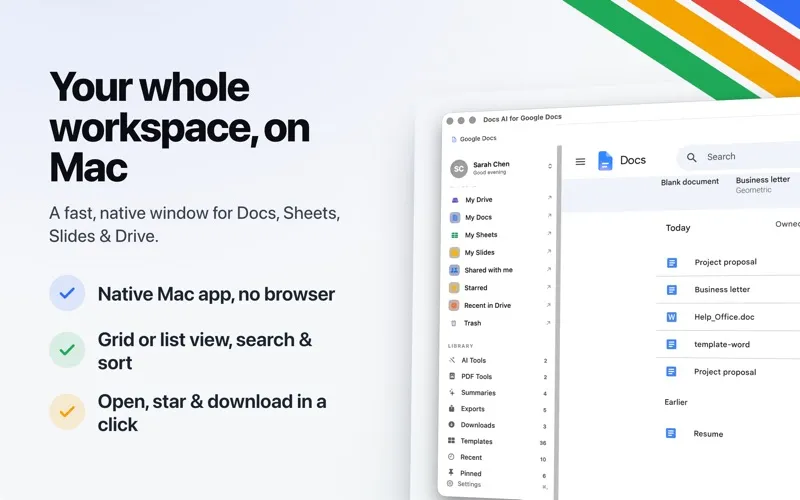 Easy Docs for Google Docs screenshot 3