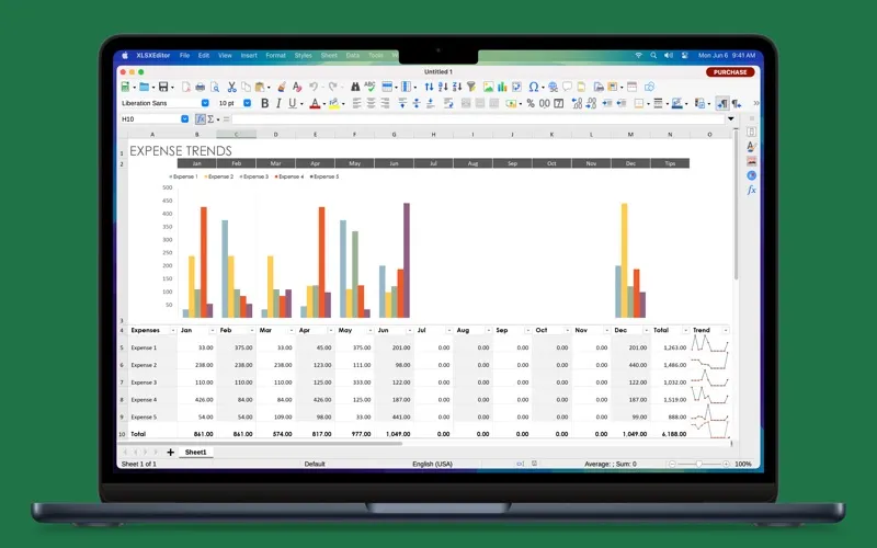 XLSX Editor screenshot 4