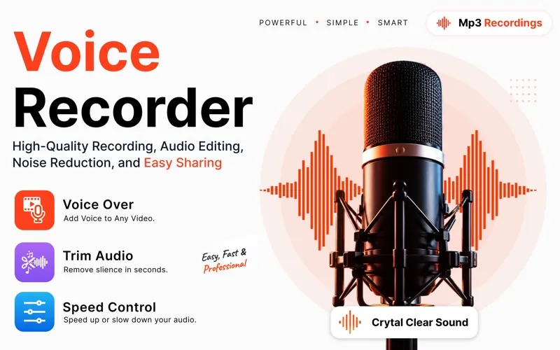 Voice Recorder & Audio Memo screenshot 1