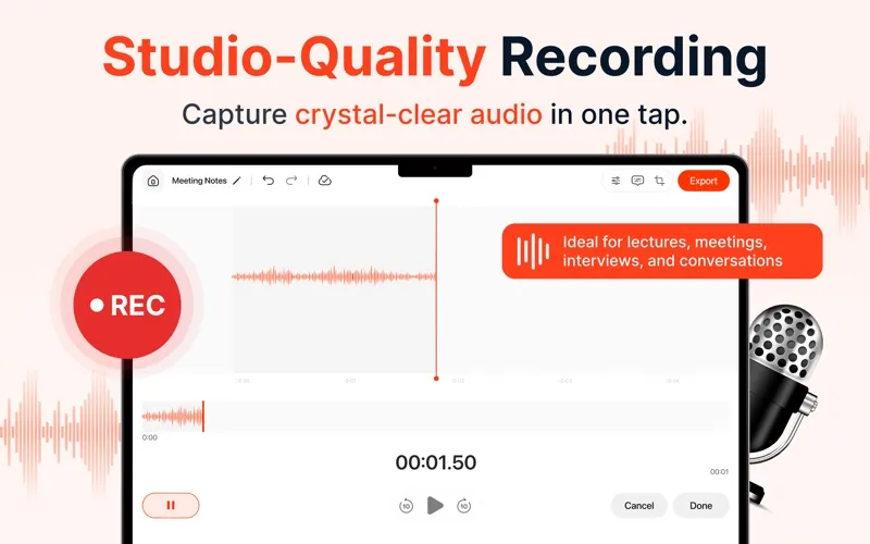 Voice Recorder & Audio Memo screenshot 2