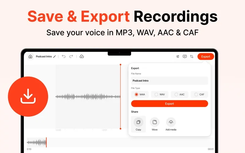 Voice Recorder & Audio Memo screenshot 4